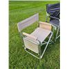 Image 2 : (2) Folding Director Camping Chairs
