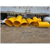Image 1 : 9 rubble chutes 3/16" thickness, 30" diameter, 86"-88" lengths vary