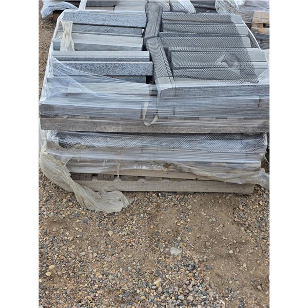 Pallet of 20" concrete slats