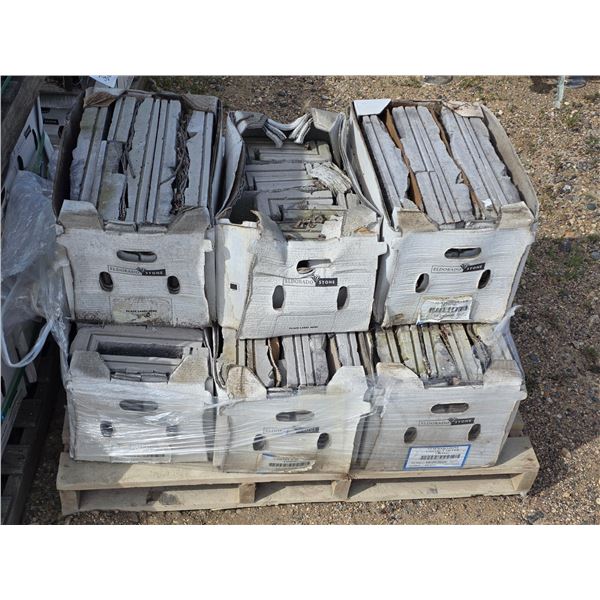 8 boxes of stacked stone connect silver lining