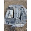 Image 2 : 75 sq ft of raven colored stacked stone- 15 boxes and some loose bits
