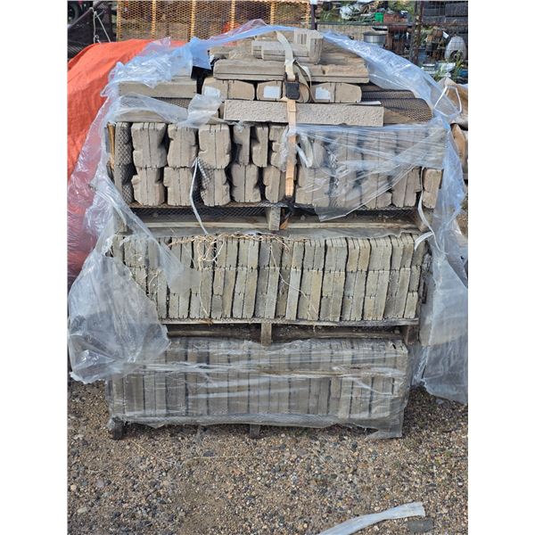 300sq ft of dry dry stack stone- caramel colored