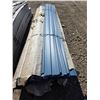 Image 1 : Assorted siding- sizes vary- up to 10"W and 12'L- midnight surf and grey colored