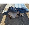 Image 2 : Assorted siding- sizes vary- up to 10"W and 12'L- midnight surf and grey colored