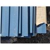Image 3 : Assorted siding- sizes vary- up to 10"W and 12'L- midnight surf and grey colored