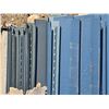 Image 4 : Assorted siding- sizes vary- up to 10"W and 12'L- midnight surf and grey colored