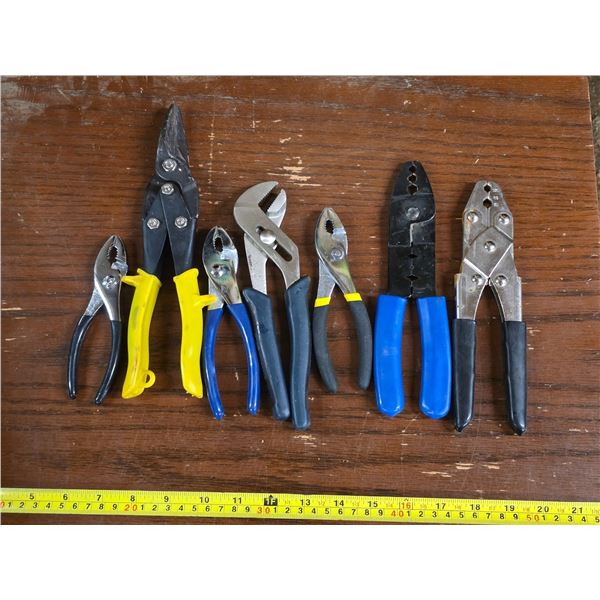 Lot of snippers and pliers