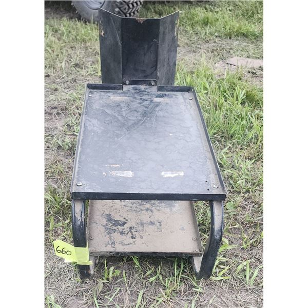 mig welding cart
