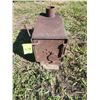 Image 1 : small wood stove - great for ice shack, 8"x8"x16"