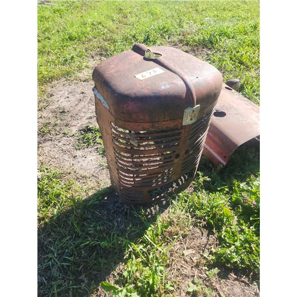 International Harvester (IH) grill & hood