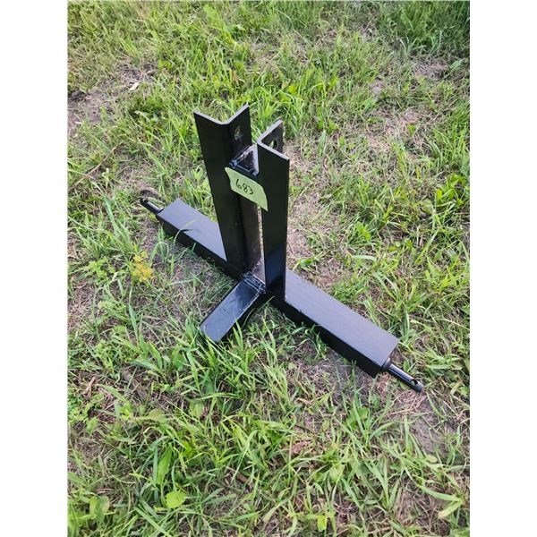 3 point hitch 2" reciever attachment