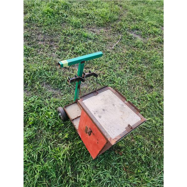 homemade welding/oxygen & acetylene cart