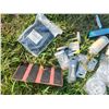 Image 2 : box of misc. - sanding sleeves, door hardware, etc.