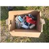 Image 4 : box of misc. - sanding sleeves, door hardware, etc.