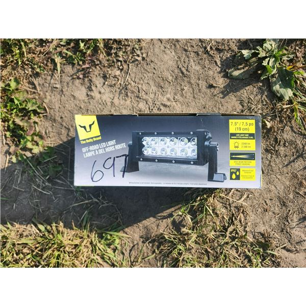 7.5" LED light bar - new