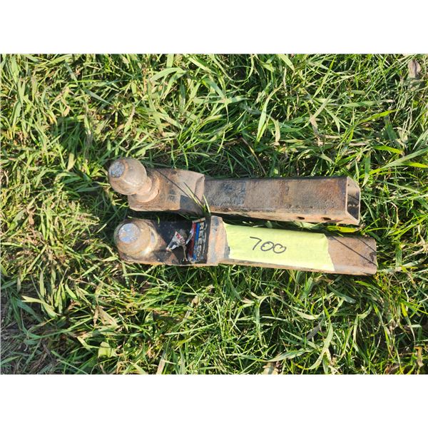 2x 2" recievers - 2" and 1-7/8" hitch ball