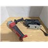 Image 1 : Black and Decker jigsaw(works) with Milwaukee cordless angle grinder *NO Battery*