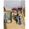Image 1 : Vintage 1/2" drill, with 3 conversion attachments for different tooling