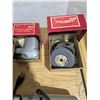 Image 2 : Vintage 1/2" drill, with 3 conversion attachments for different tooling