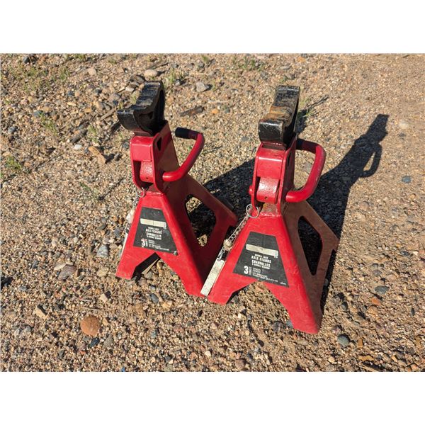 3 Ton jack stands, 11.5"-17.5"