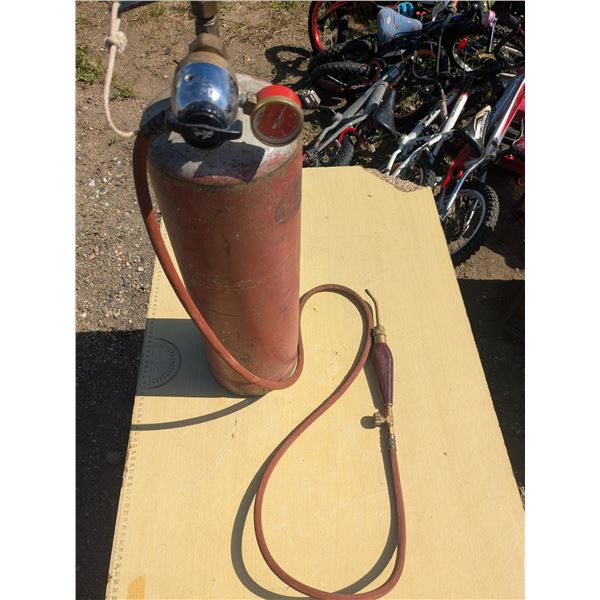 Vintage "Prest-O-Lite" acetylene torch