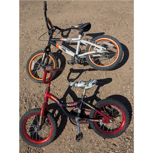 2 kids bicycles, "Nakamura-Crossfire" and "Next-Sonic"