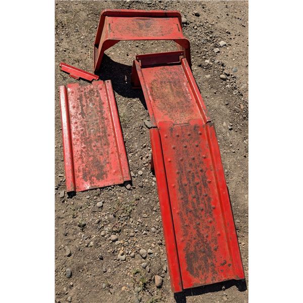 Modular steel car ramps
