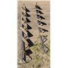 Image 1 : Steel stair risers, 7 steps