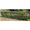 Image 2 : 34' wrought iron deck railing, one corner and one small stair piece