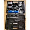 Image 2 : Rechargeable grease gun with  case- brand new-2- 24V batteries