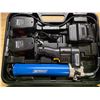 Image 3 : Rechargeable grease gun with  case- brand new-2- 24V batteries