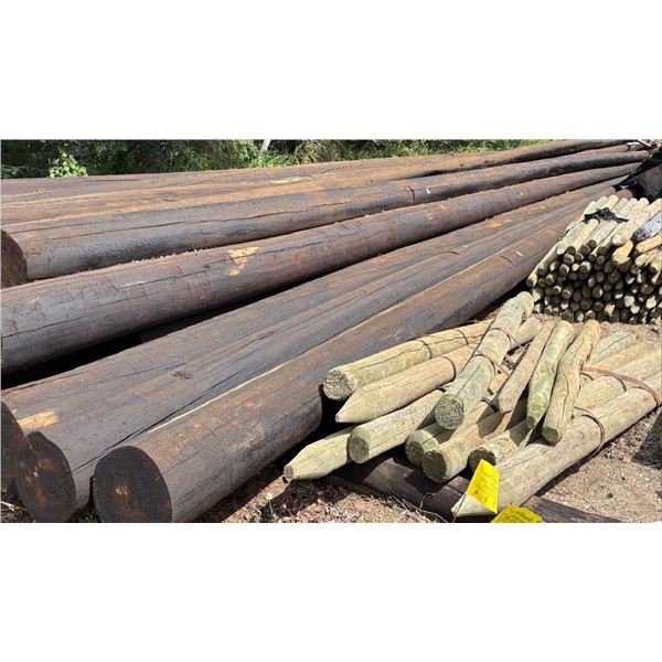 45' Telephone pole- NEW single pole, *Off site*Pick-up in Shell Lake*