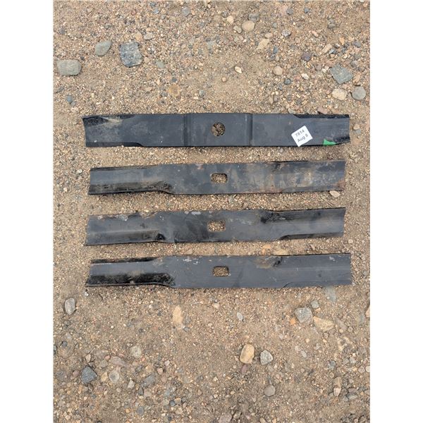 4 new mower blades
