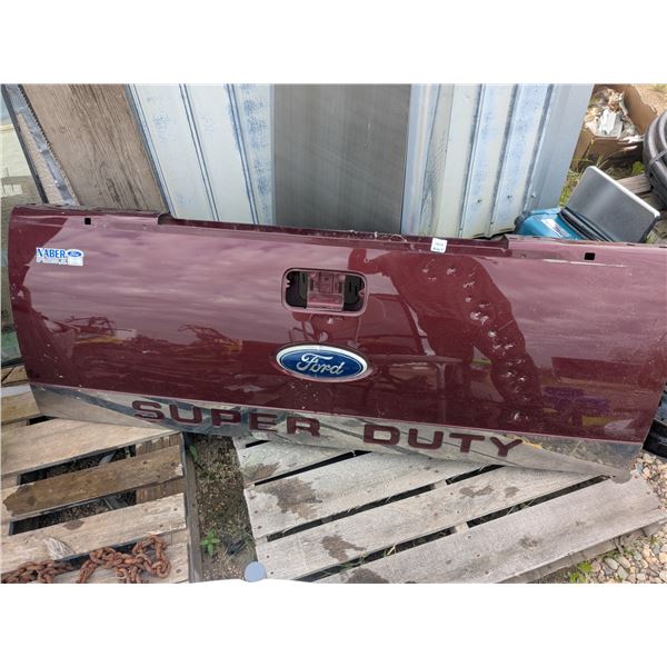 2010 F350 tailgate, some dents, see images