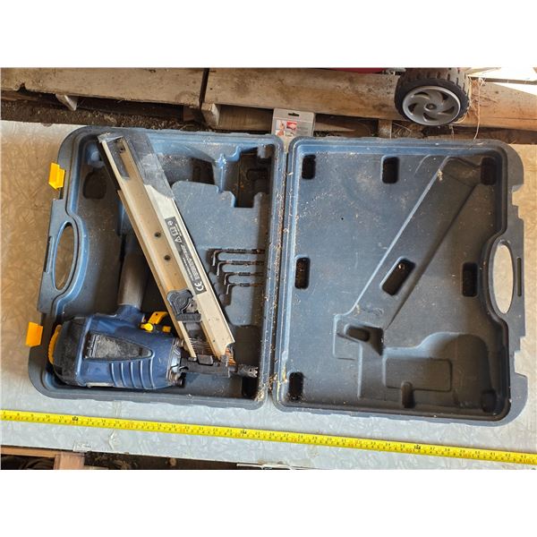 Large mastercraft nail gun and case