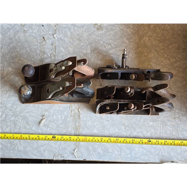 5 antique planers