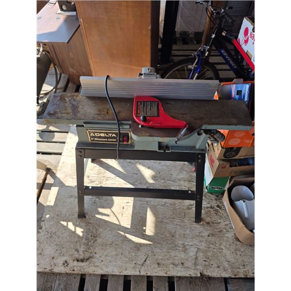 Delta 6" motorized jointer- untested
