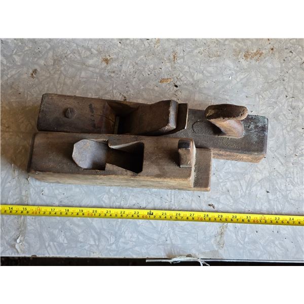 2 vintage block planers