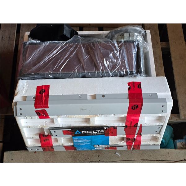 New delta 6" stationary belt sander
