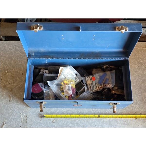 Tool box will of electrical hardware