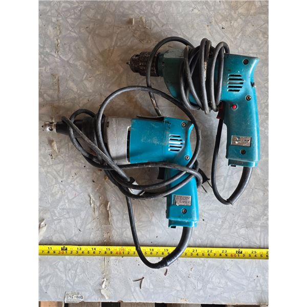2 corded drills- untested