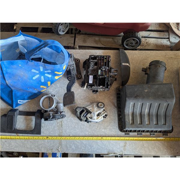 mixed vehicle parts