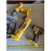 Image 2 : Dewalt cordless drills and impact, with chargers and batterys, untested