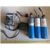 Image 1 : Bottle torches, block heaters, light radio