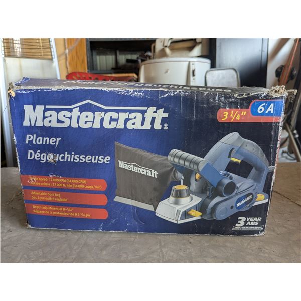 Mastercraft 3.25" electric hand planer