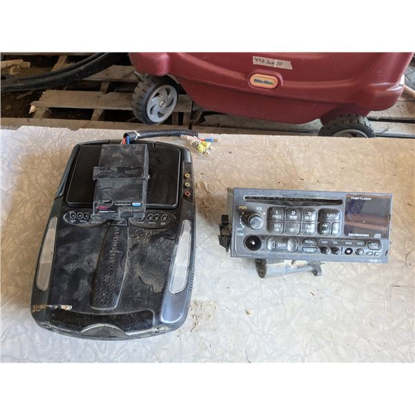 Used vehicle electronics, stereo, dvd player, brake controller