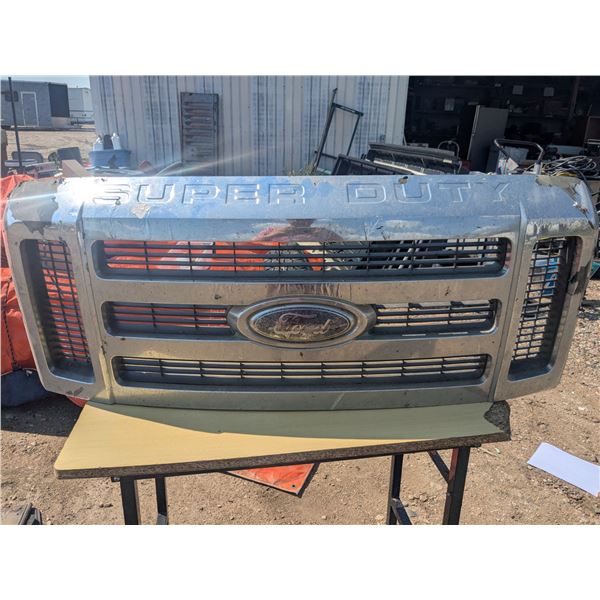 Ford super duty grill, weathered