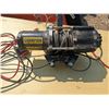 Image 1 : Champion 5000lb winch, mounted for 1.25" hitch reciever tube