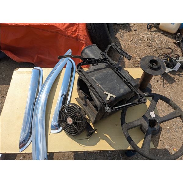 Mixed used vehicle parts