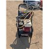 Image 1 : *NO PUMP* "Power Mate" gas powered pessure washer motor with hose, on cart. *5.5Hp honda motor, dece